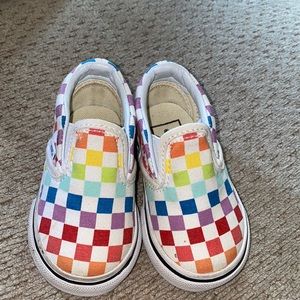 Colorful Vans.